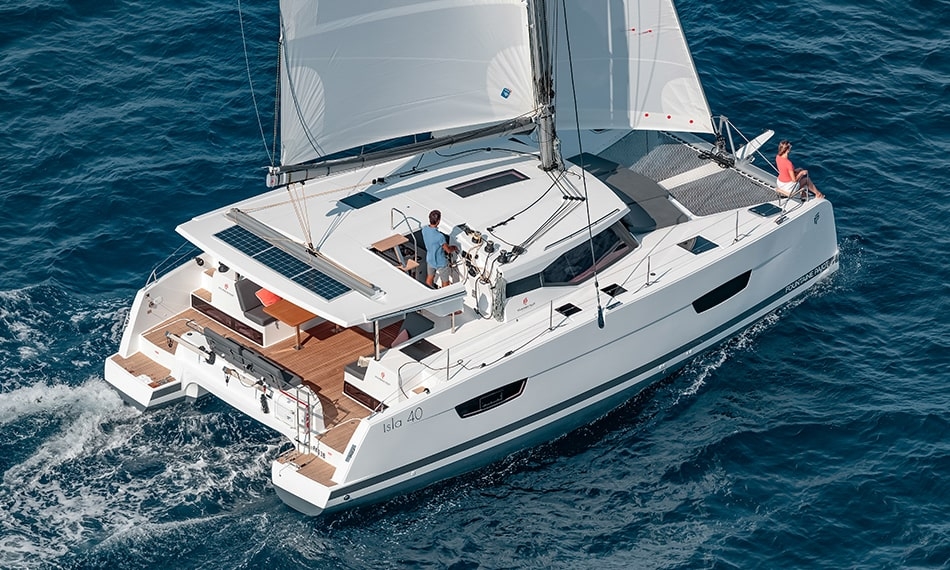 Image of a Fountaine Pajot Isla 40 catamaran