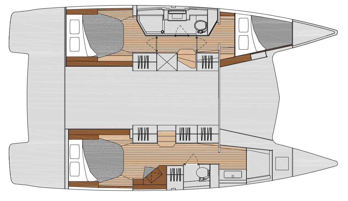 Image of cabin layout